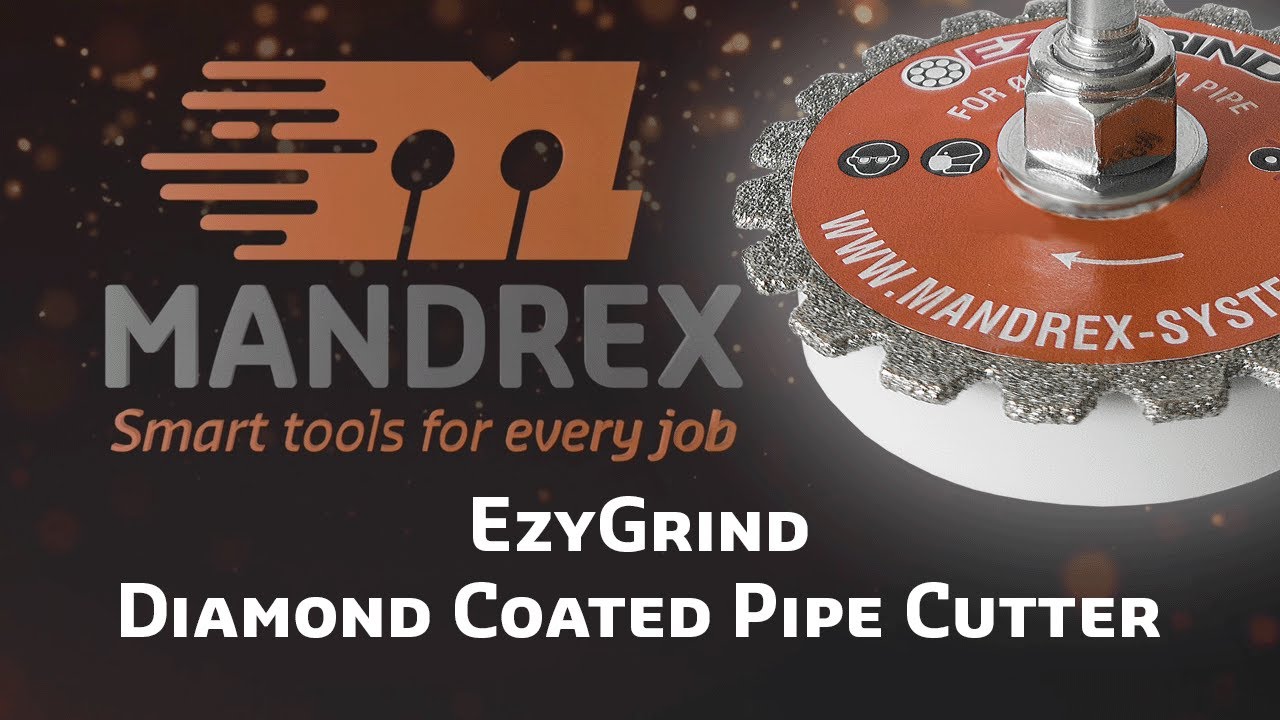 (NL) MandreX EzyGrind Diamant Pijp- en Buizensnijder Afkortschijf