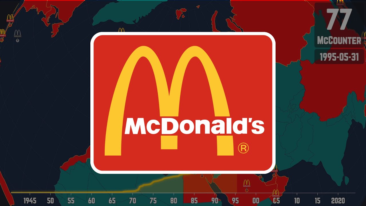 McDonald’s Global Expansion, Mapped (1940–2025)