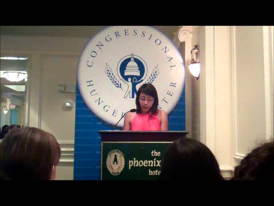 Irene Romulo 19th Class Hunger Fellow Commencement Speech
