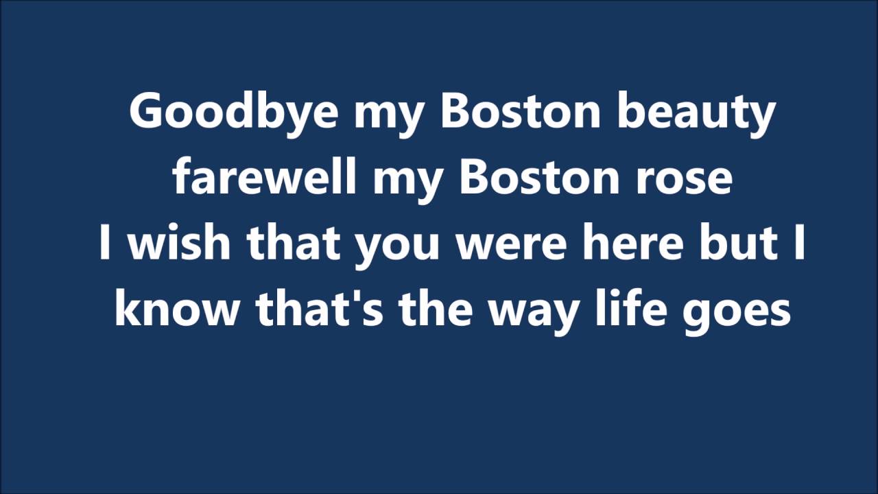 Boston Rose -Wolfe Tones lyrics