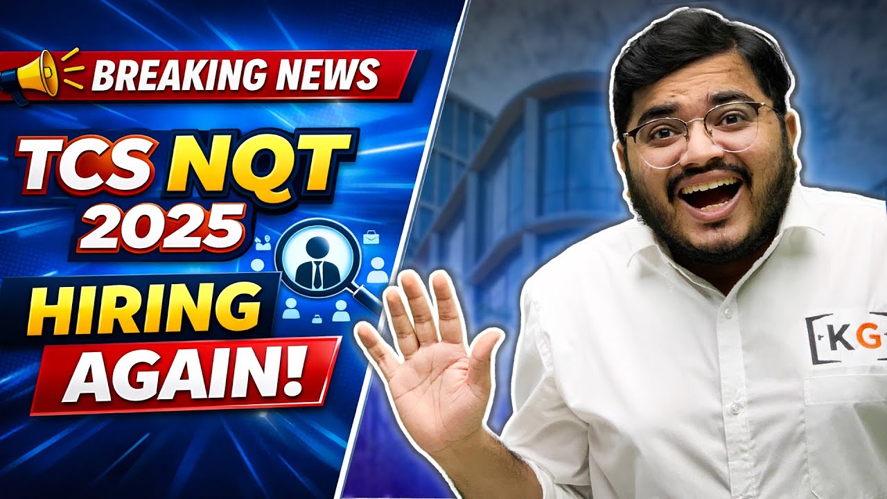 TCS NQT 2025 Off Campus Hiring 🚨 Most Aspirants Panic After This Interview Update