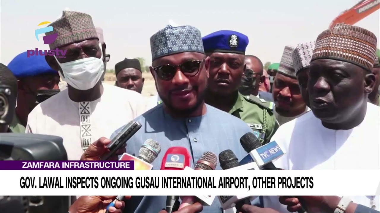 Zamfara Infrastructure: Gov  Lawal Inspects Ongoing Gusau International Airport, Other Projects