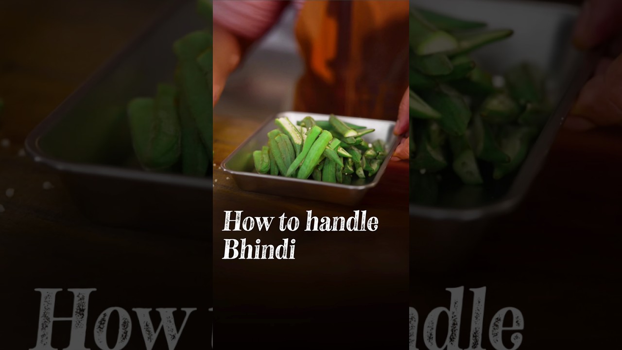 Handle Bhindi like this #cookingtips #bhindirecipe #bhindisabji #ranveerbrar