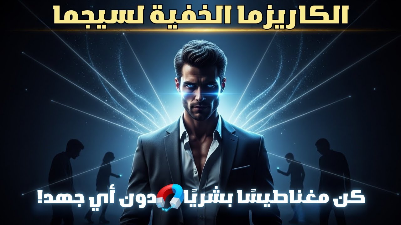 كاريزما السيجما المخفية: القدرة التي تحولك إلى مغناطيس بشري دون جهد