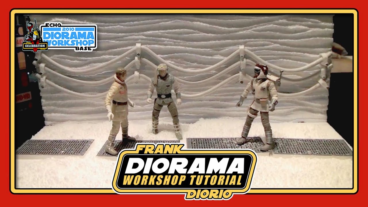 Star Wars Hoth Echo Base Action Figure Diorama - 