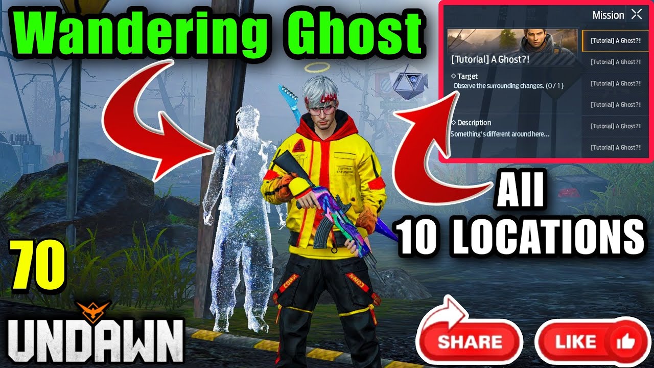 Undawn | All 10 Wandering Ghosts Location 