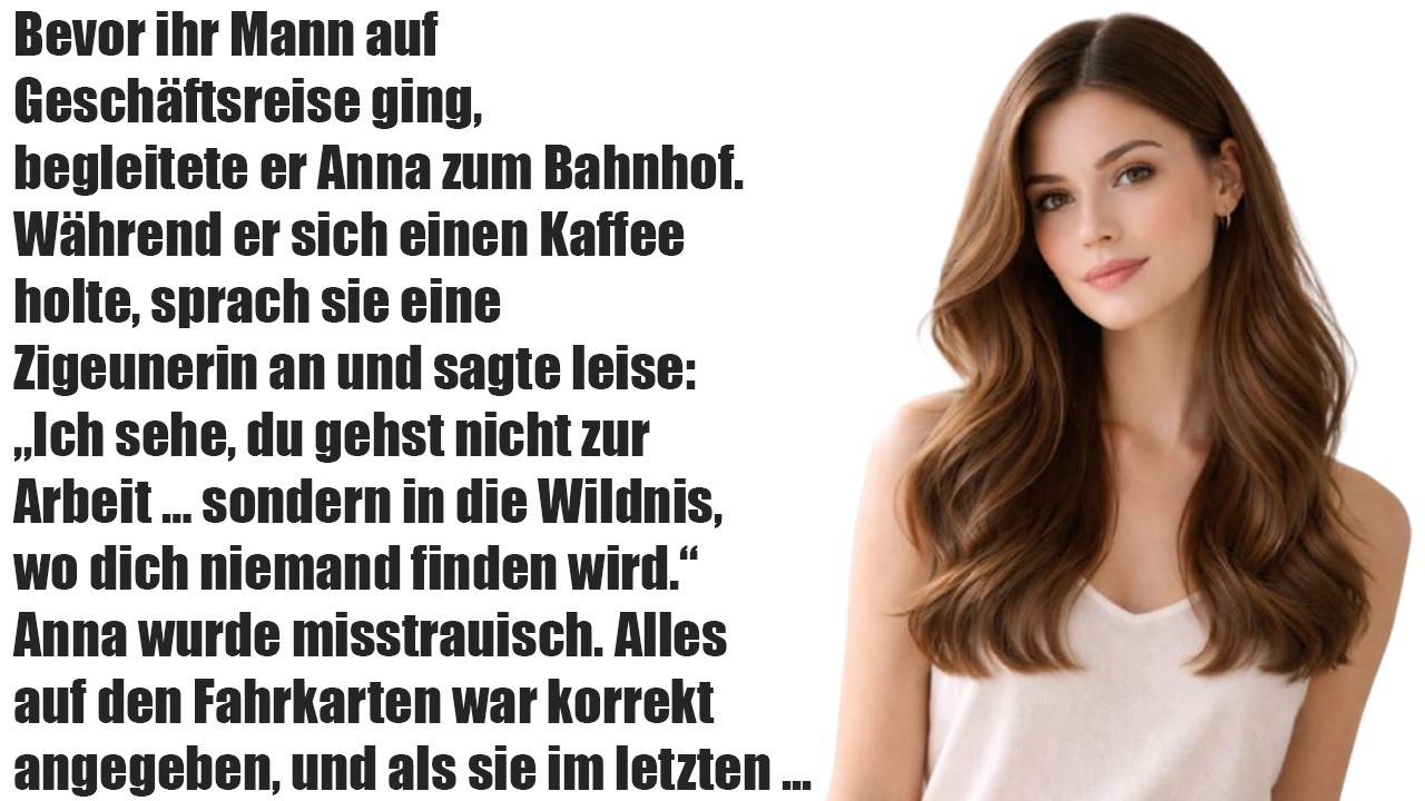 Du fährst nicht zur Arbeit – sondern in die Wildnis. Eine Zigeunerin warnte mich am Bahnhof...