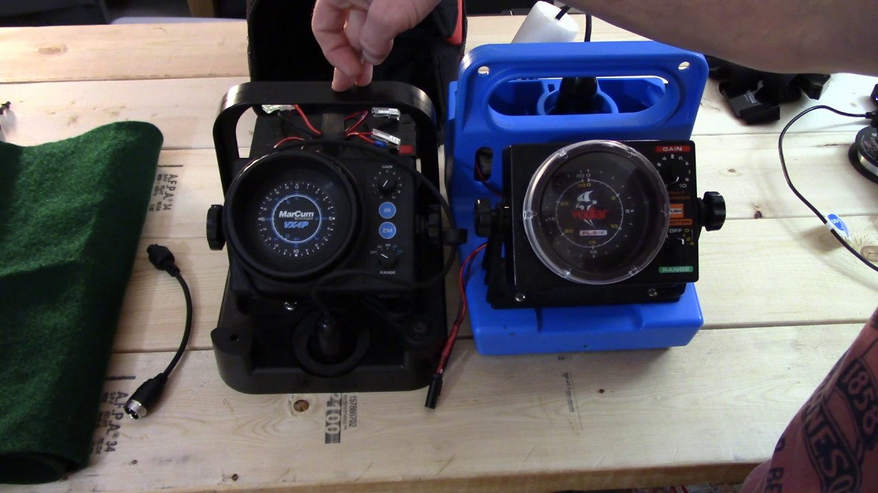 Marcum vx-1p vs. Vexilar FL-8SE