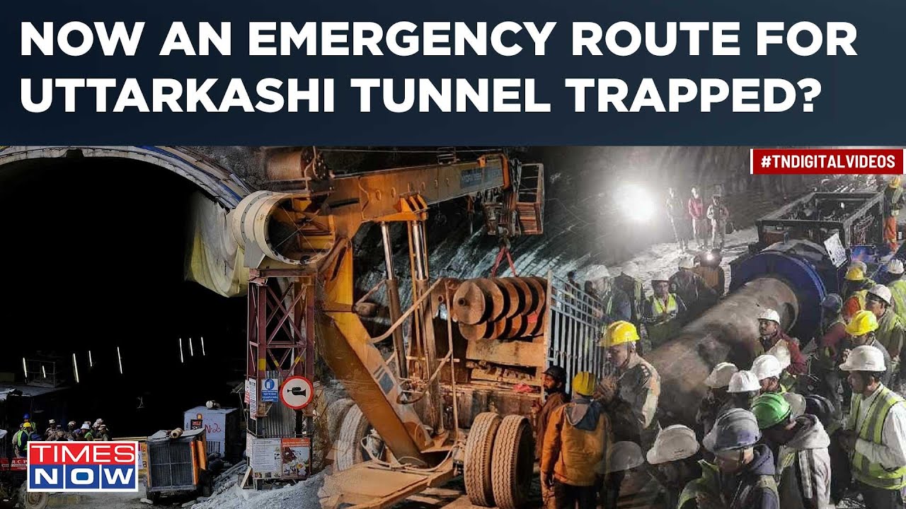 Uttarkashi Tunnel Collapse: Emergency Rescue Route For The 40 Trapped 9 Days, Over 200 Hours Later?
