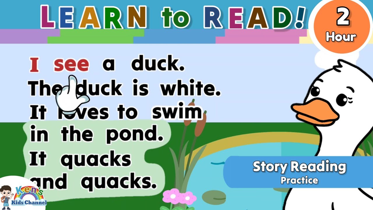 Story Reading Practice | Learn to Read English Stories | Reading for Nursery and Kindergarten 