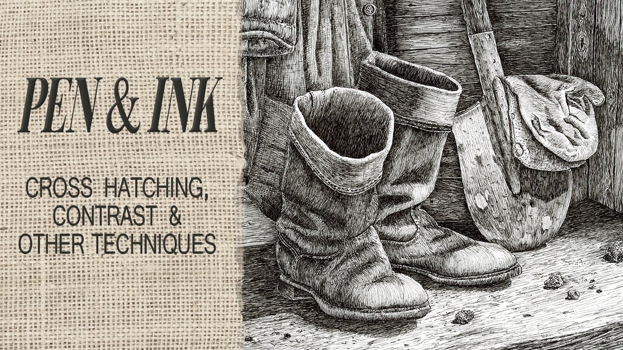 Mastering Pen & Ink Techniques: The Complete Guide