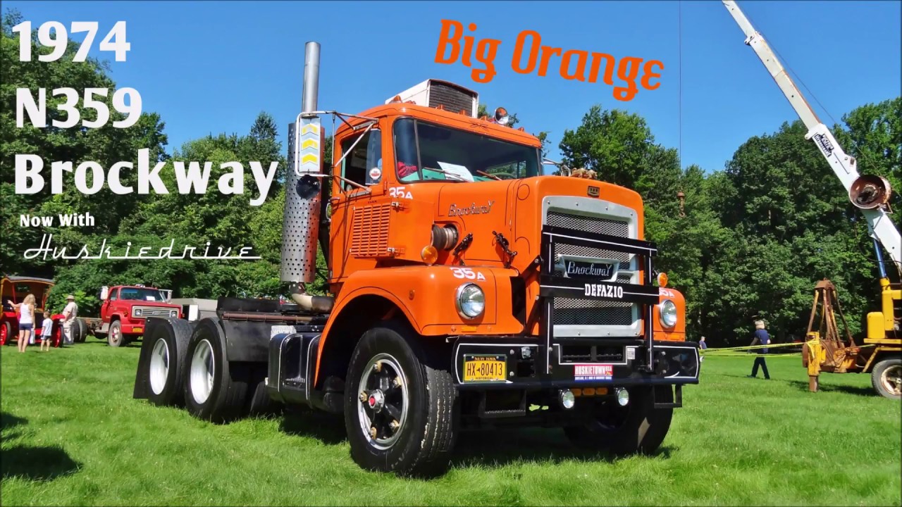 1974 359 Brockway - Big Orange