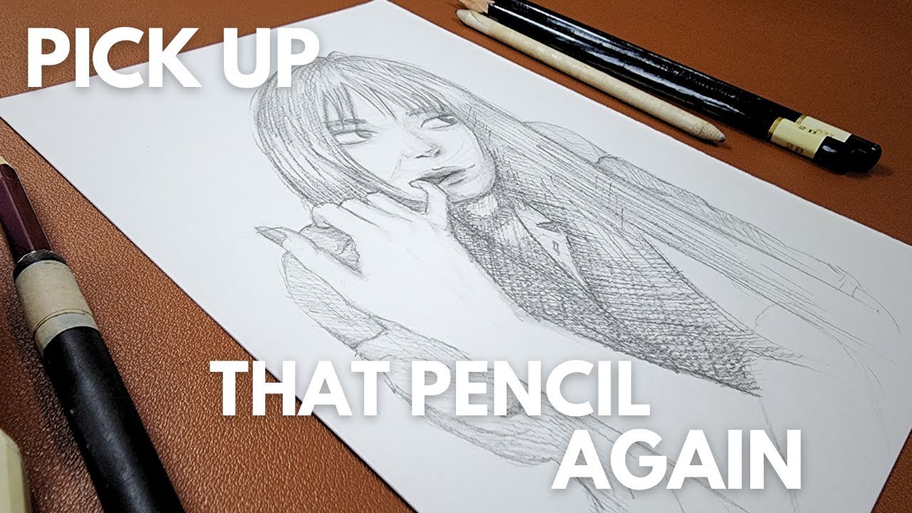 Holding a pencil again..| Cozy Timelapse drawing