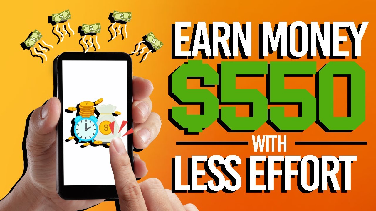 DO Nothing & EARN $550 | Earn PAYPAL Money Online 2024
