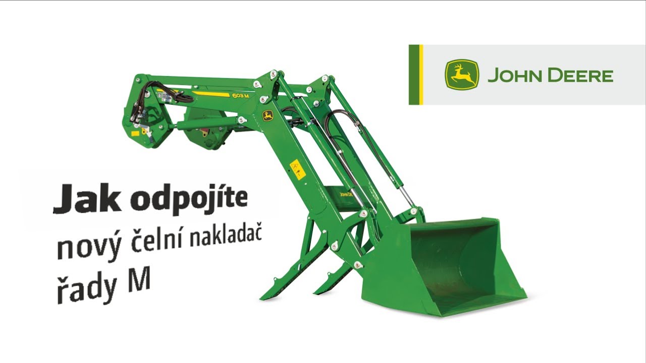 Zvládnete odpojit nový čelní nakladač řady M? Je to snadné. /en/