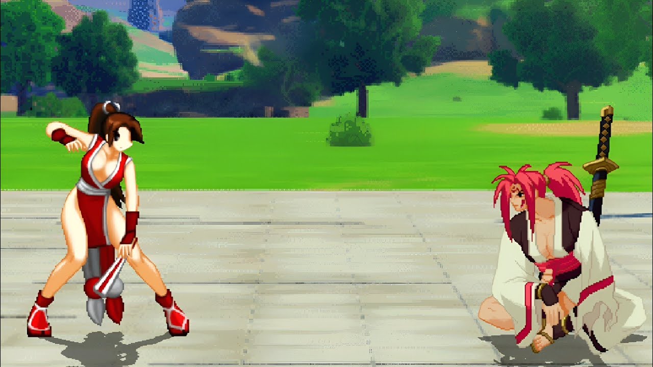 MAI SHIRANUI VS BAIKEN - MUGEN FIGHT (ムゲン・エピック・ファイト・バトル)