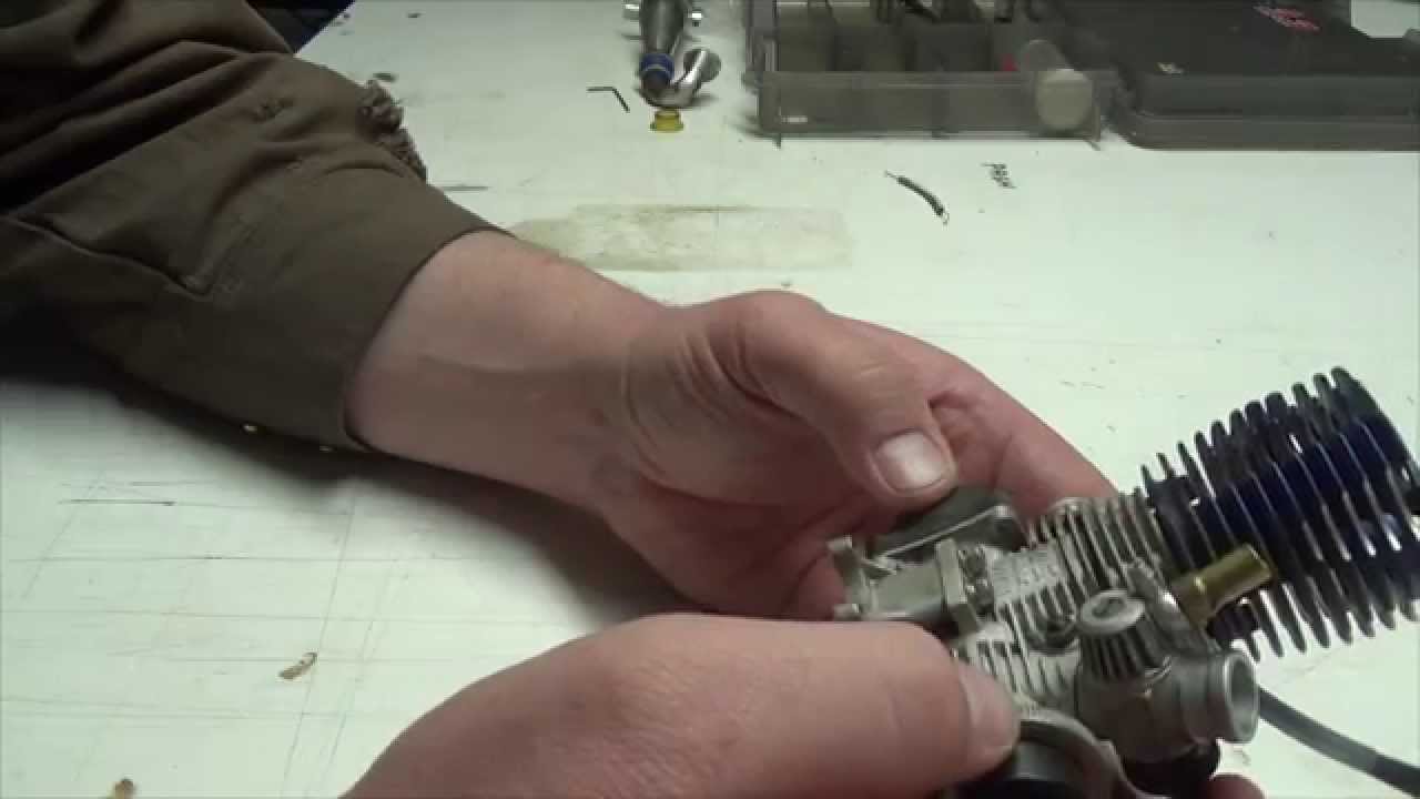 R/C VIDEO.....Cleaning the OS .21TM engine