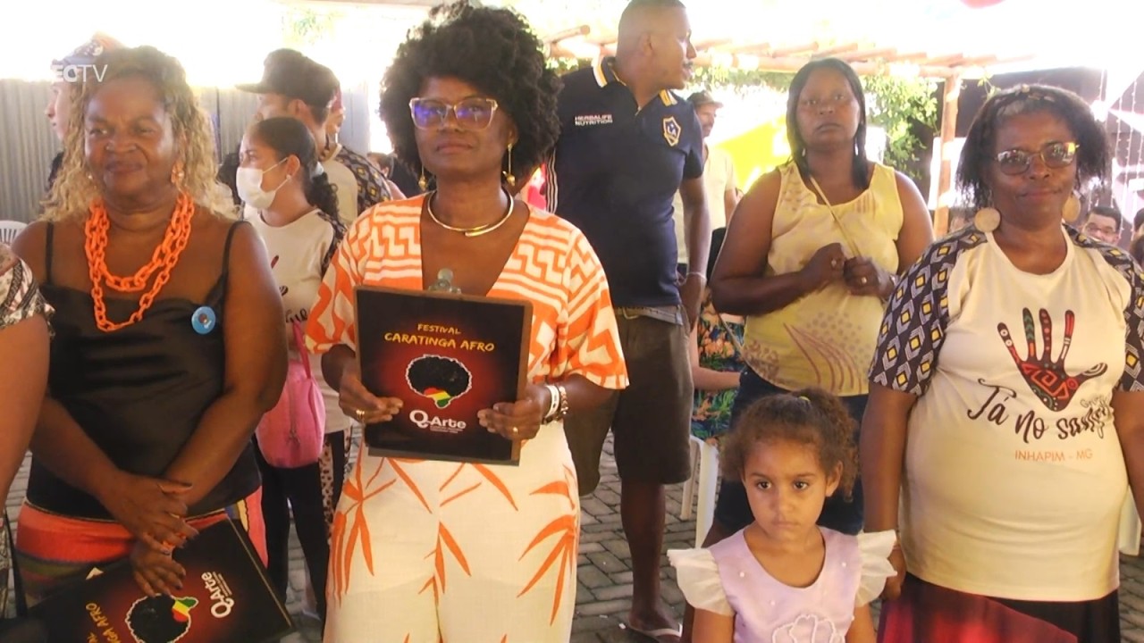 MOVIMENTO CARATINGA AFRO REALIZA FESTIVAL EM CARATINGA