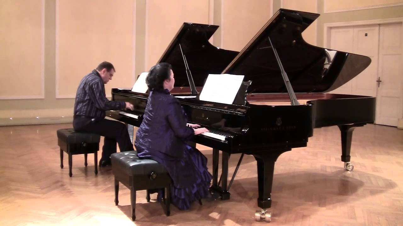 F.Liszt-A.Glazunov SPOSALIZIO for two pianos