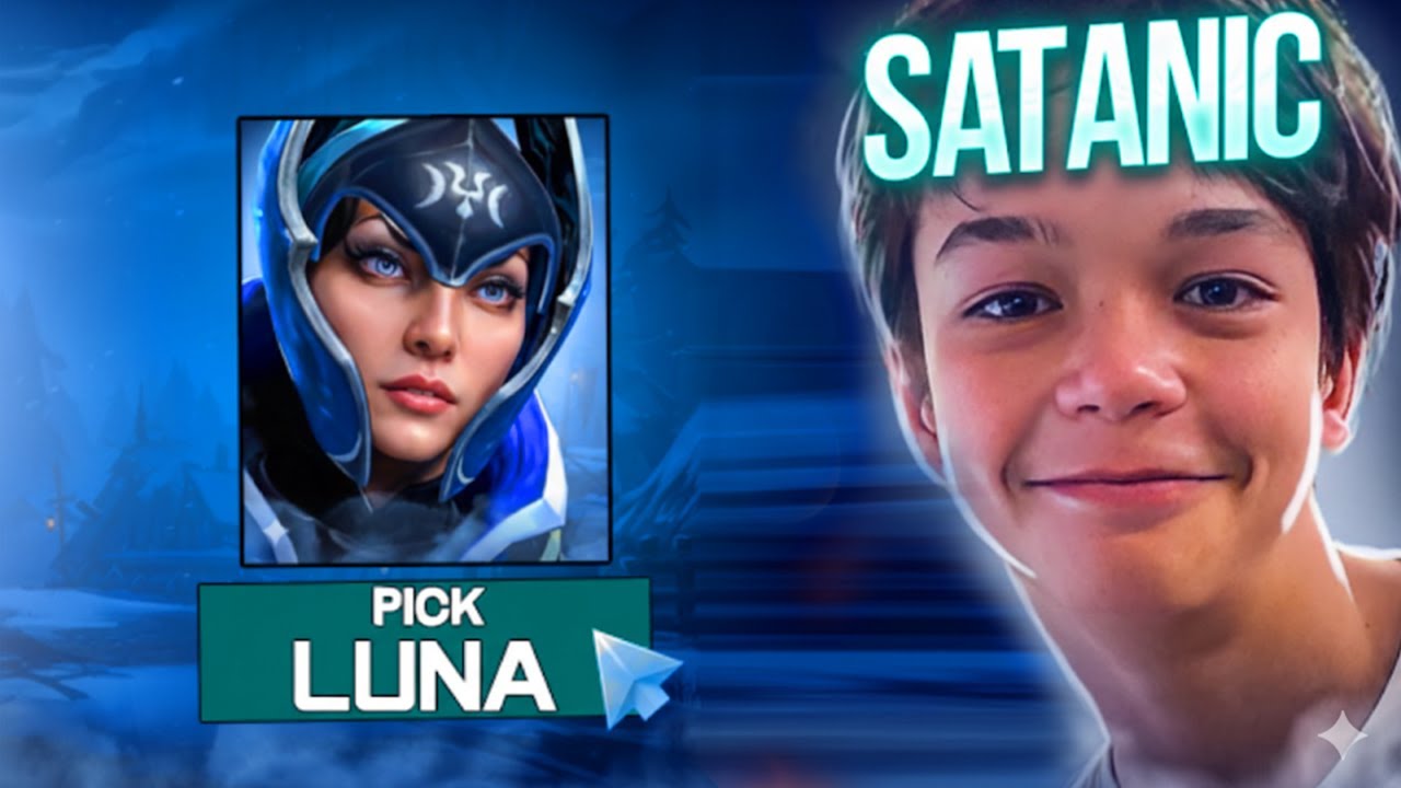 Сатанинский буквально УНИЧТОЖАЕТ с Luna Carry! | Dota 2