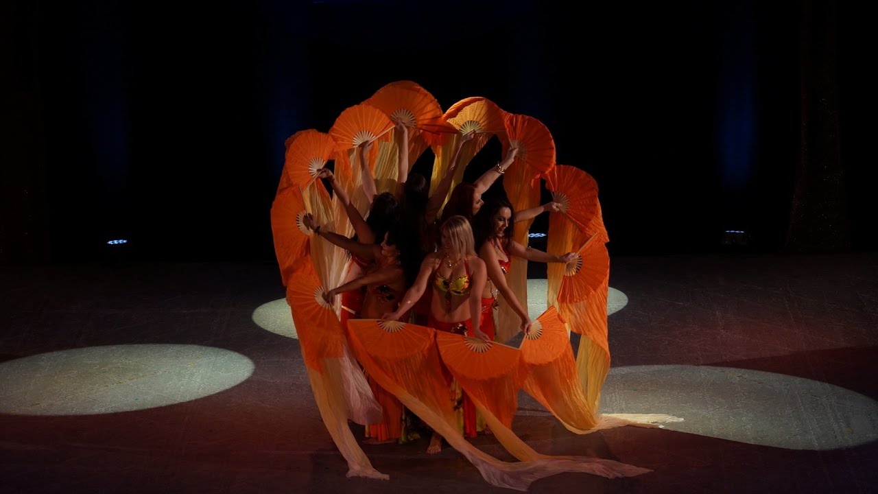 Fan veils bellydance - AMAR bellydance group, FANTÁZIA ORIENTU 2016