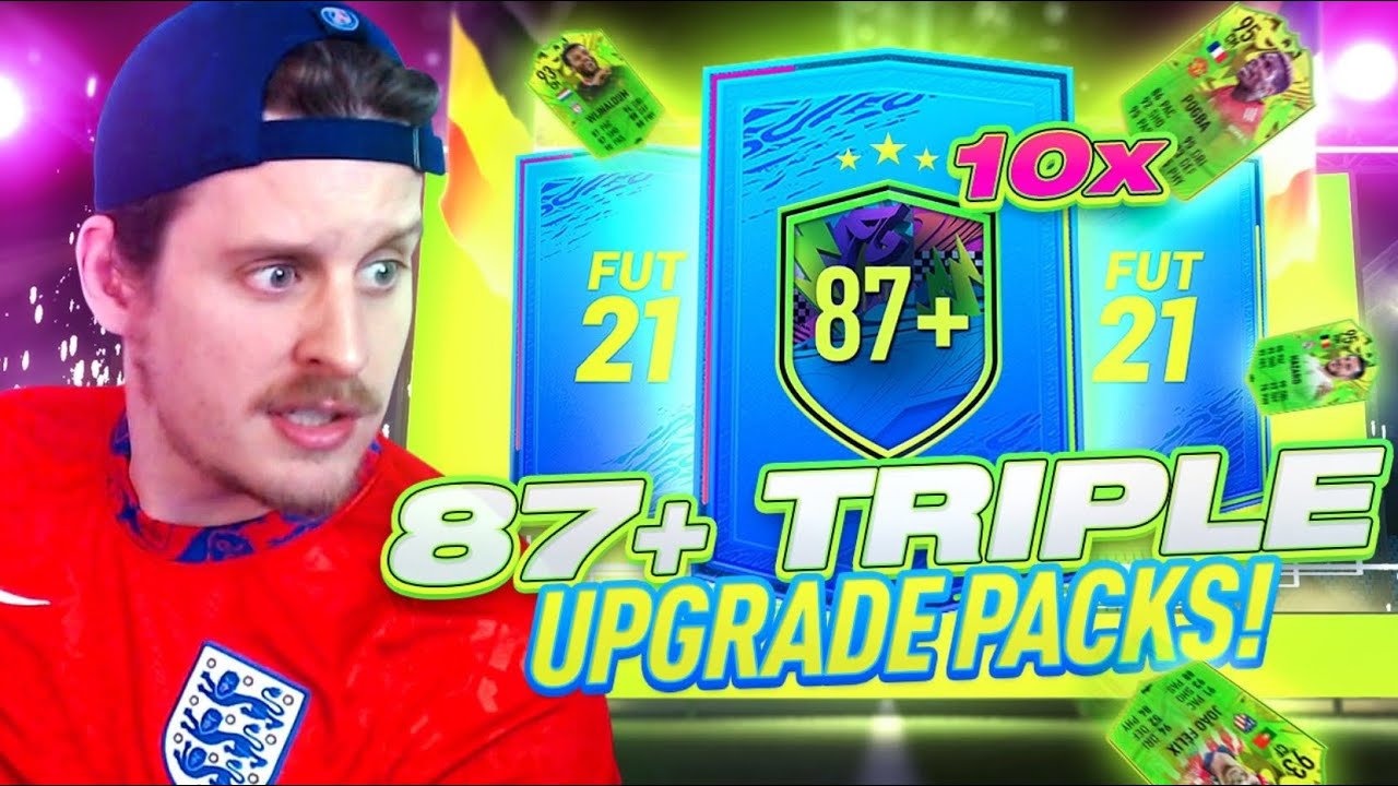 ARE THESE WORTH IT?! 10X 87+ TRIPLE UPGRADE PACKS! FIFA 21 Ultimate Team