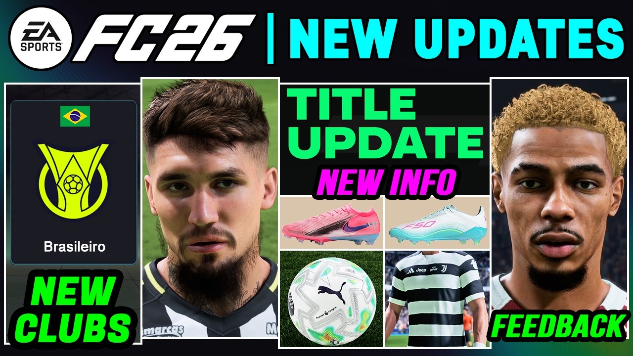 EA FC 26 NEWS | NEW CONFIRMED Updates, Additions, Real Faces & Licenses ✅