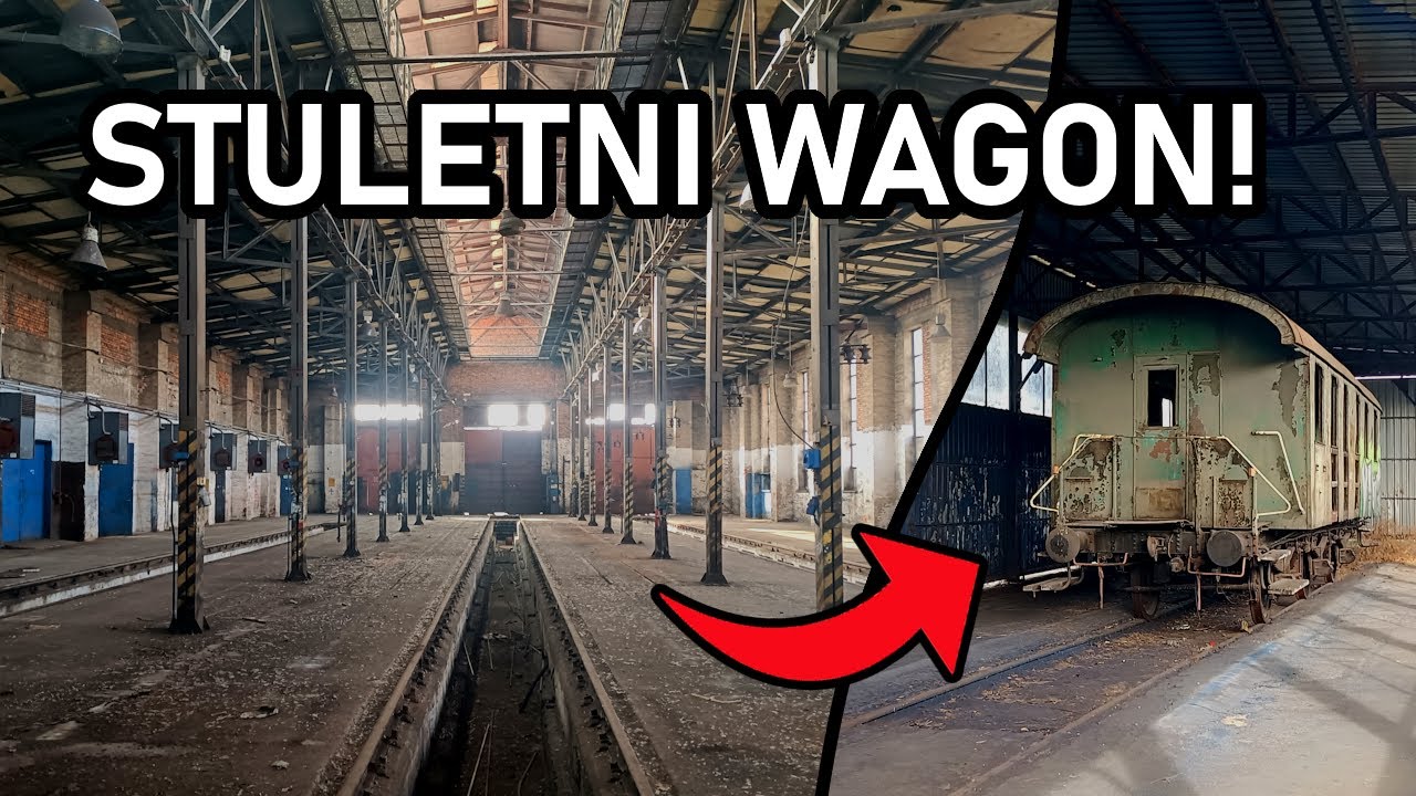 OPUSZCZONA WAGONOWNIA z pięknym znaleziskiem | Urbex POV