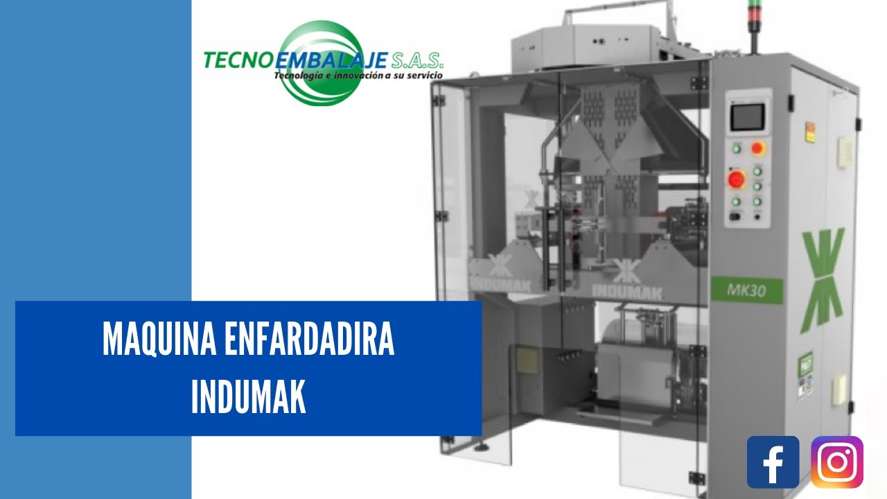 Maquina Enfardadora Indumak | TecnoEmbalaje S.A.S