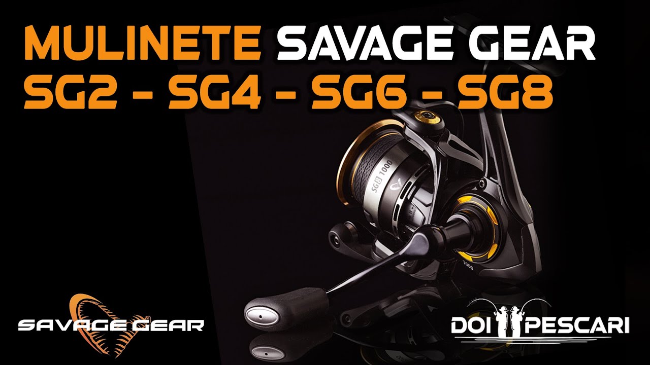 Mulinete Savage Gear SG2 SG4 SG6 SG8 - Mulinete Spinning 2021 - DoiPescari.ro