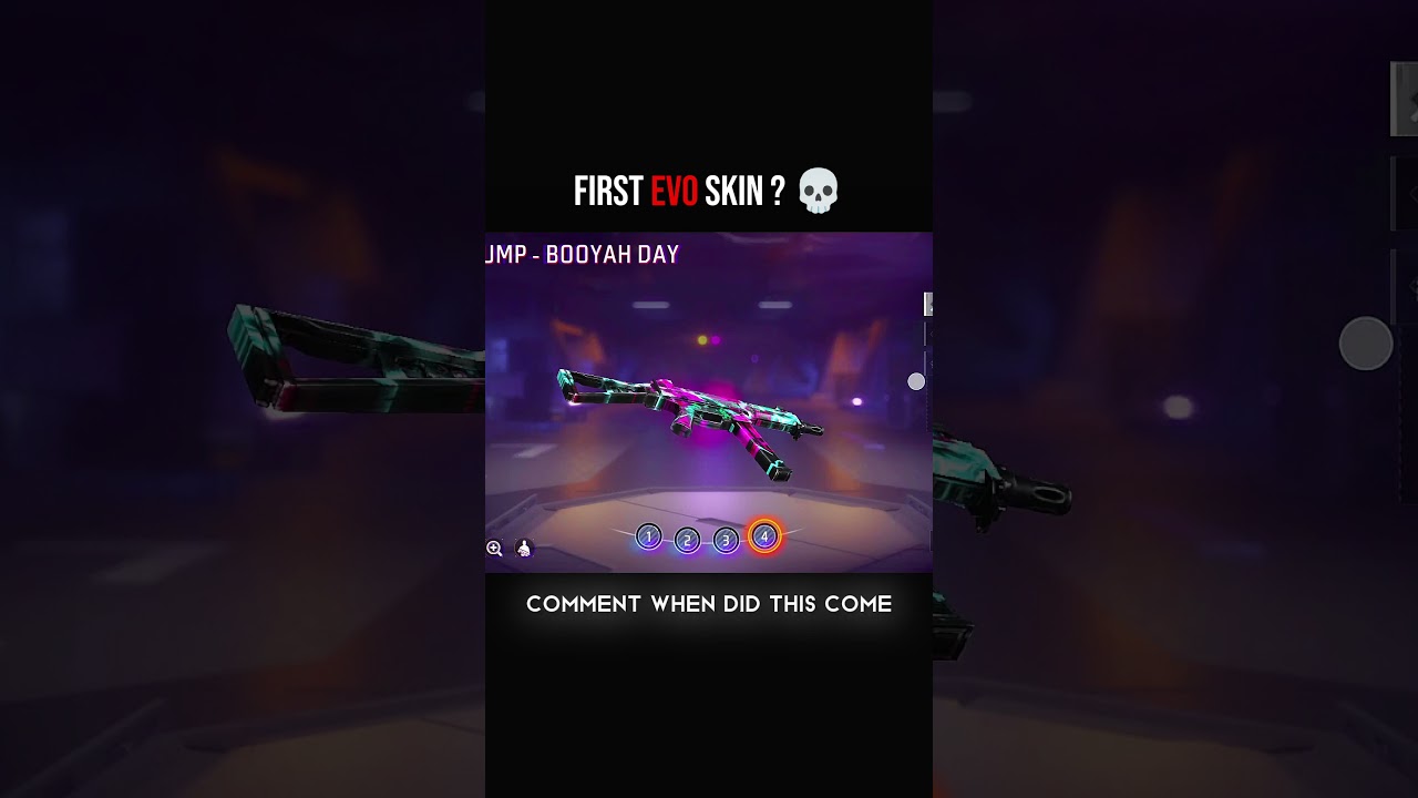 FIRST EVO GUN SKIN 💀