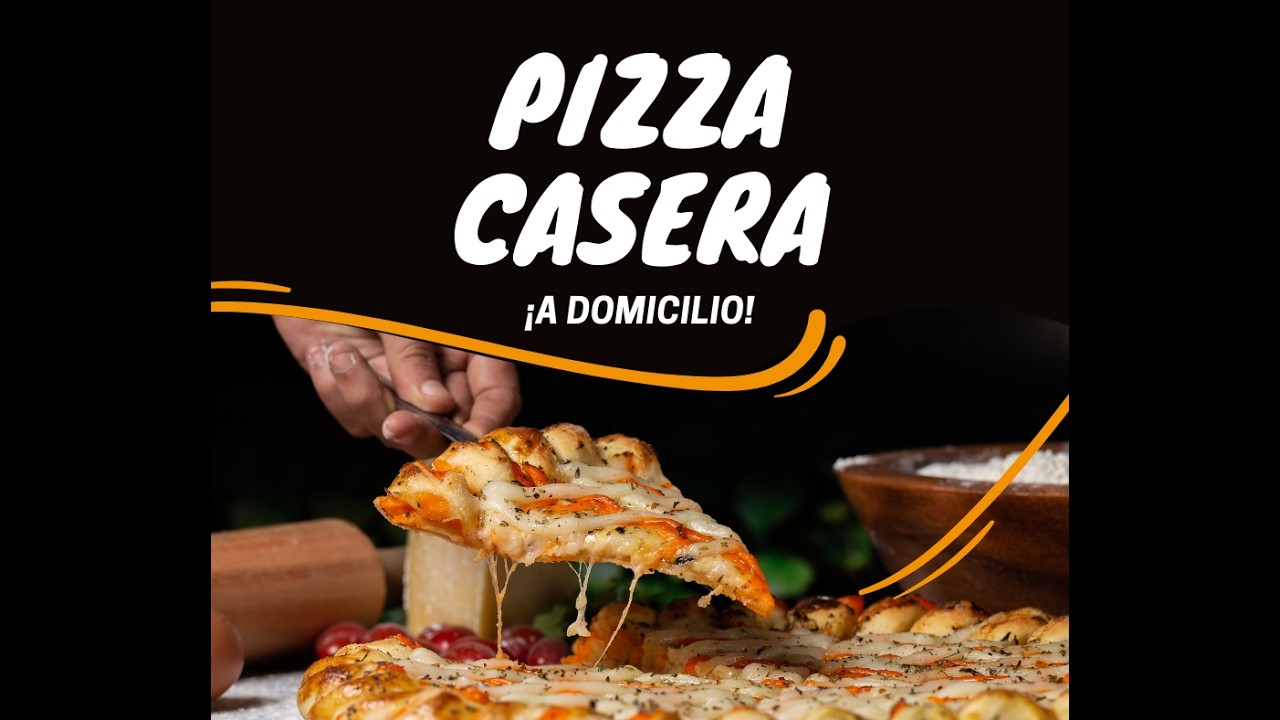 PIZZA Casera Perfecta con 600g de Harina | Masa Fácil y Esponjosa