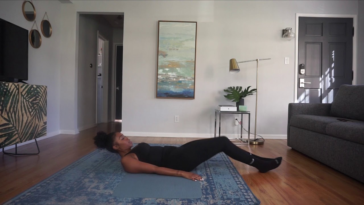 15 Min Home Workout-No Equipment- Legs and Abs