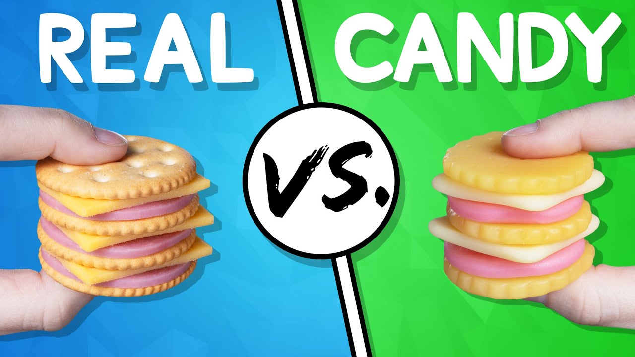 We Try the Ultimate Real vs Candy Challenge #14