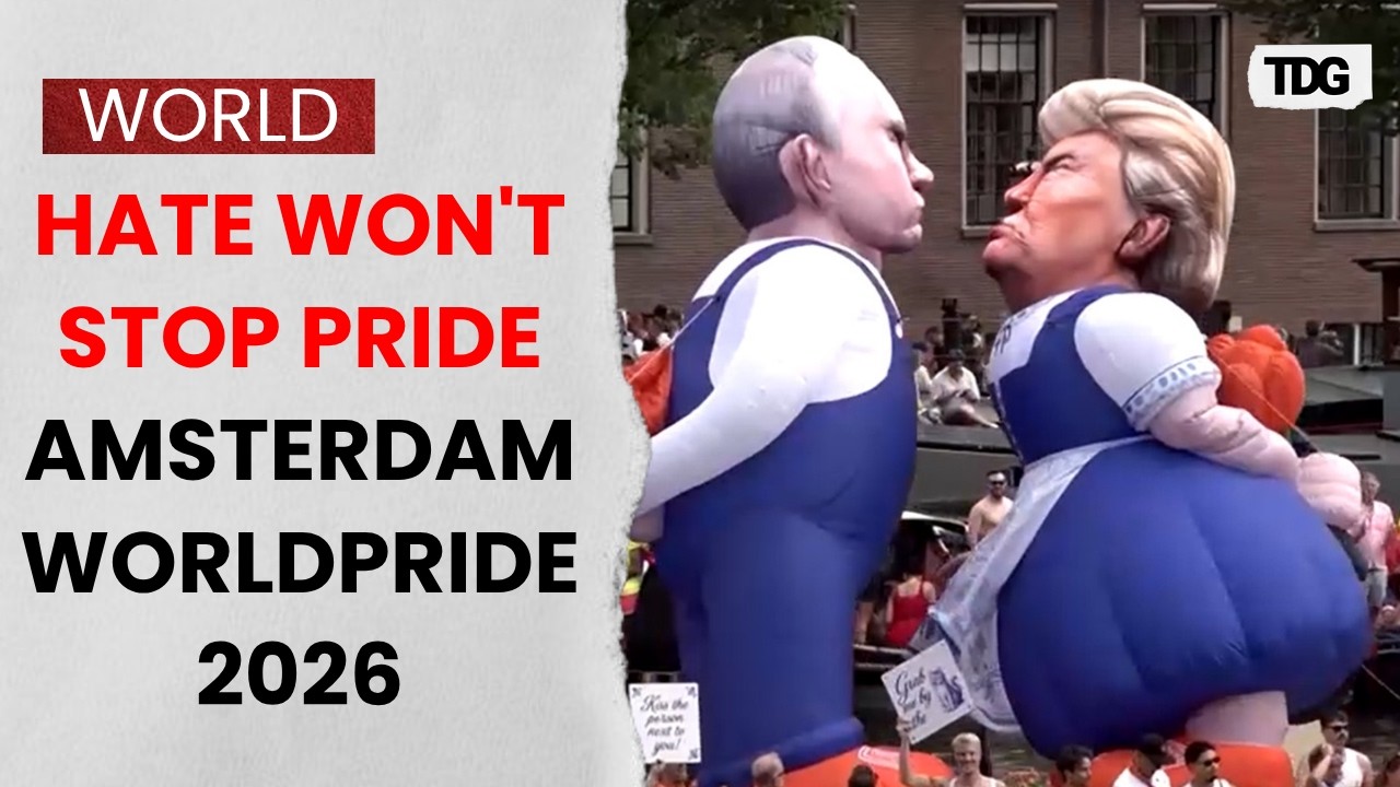 &laquo;Мы здесь, чтобы остаться&raquo;: WorldPride в Амстердаме проходит при усиленных мерах безопасности