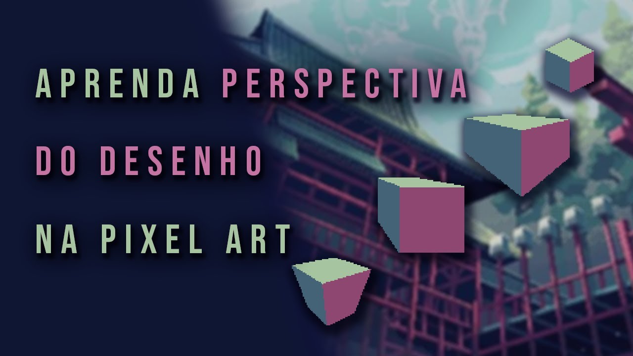 Perspectiva linear no desenho em pixel art (tutorial)