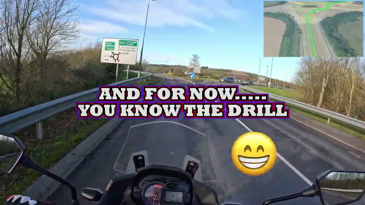 Motorcycle driving test exam moto Ireland Category A | All you need to know!