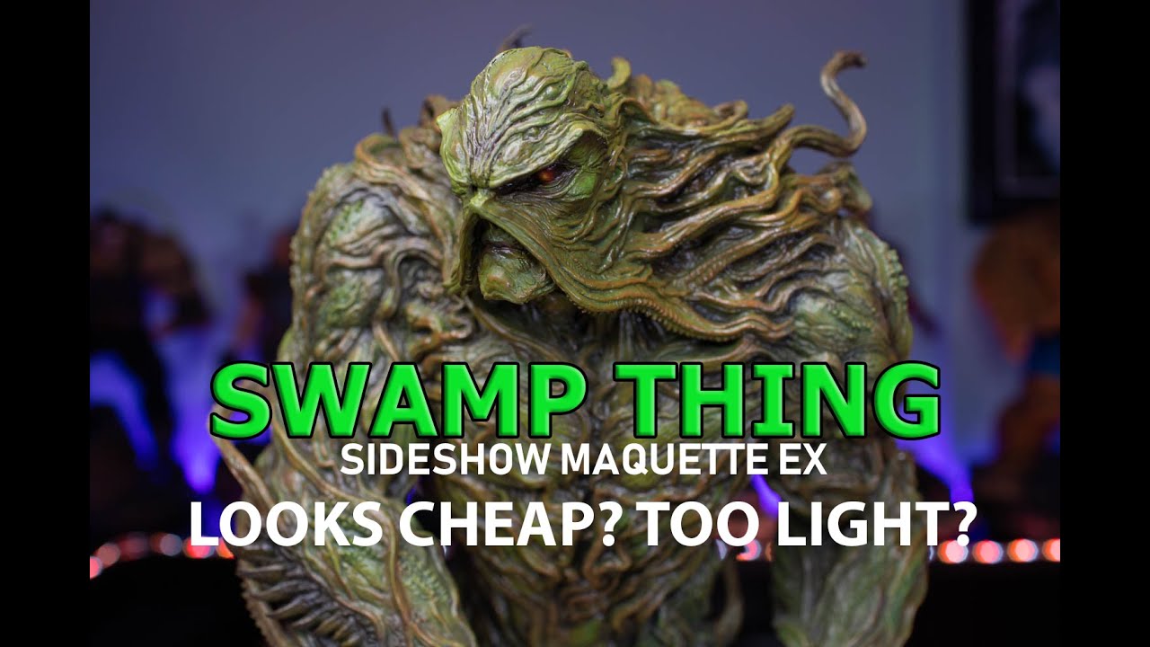 Sideshow Swamp Thing Maquette Exclusive Review