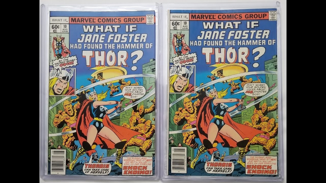 1978 MARVEL What If 10 Jane Foster Found THOR Hammer Bronze Age Comic Book KEY ODIN (Peek Inside)