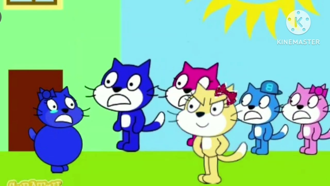 Stephanie cat turn scratch kat into a blueberry/grounded
