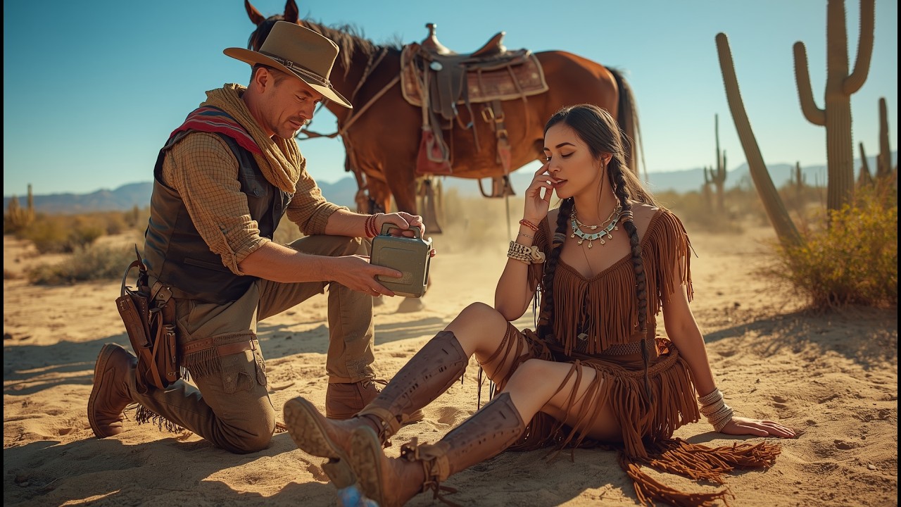 They Left the Injured Apache Girl in the Desert — Until a Lone Cowboy Broke Every Rule to Save Her-