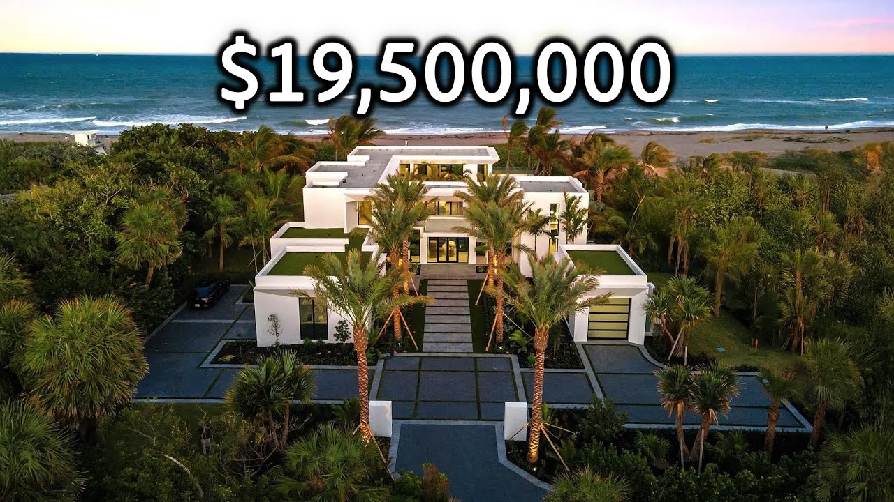 INSIDE a $20,000,000 OCEANFRONT MANSION in Jupiter Island, FL | Luxury Home Tours