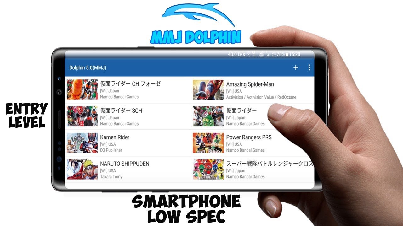 Step by Step How to Play Games with Dolphin MMJ Emulator on Android Smartphone Low Spec Entry Level