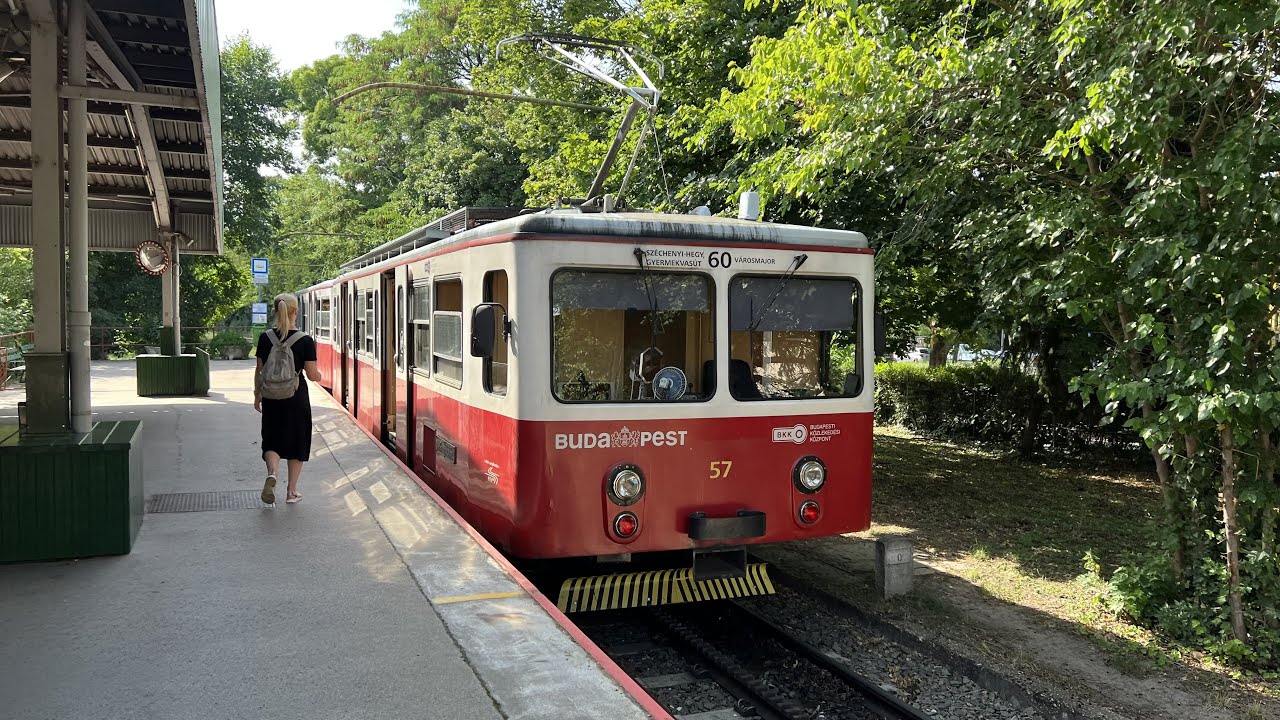 Budapest Cog-Wheel tram №60