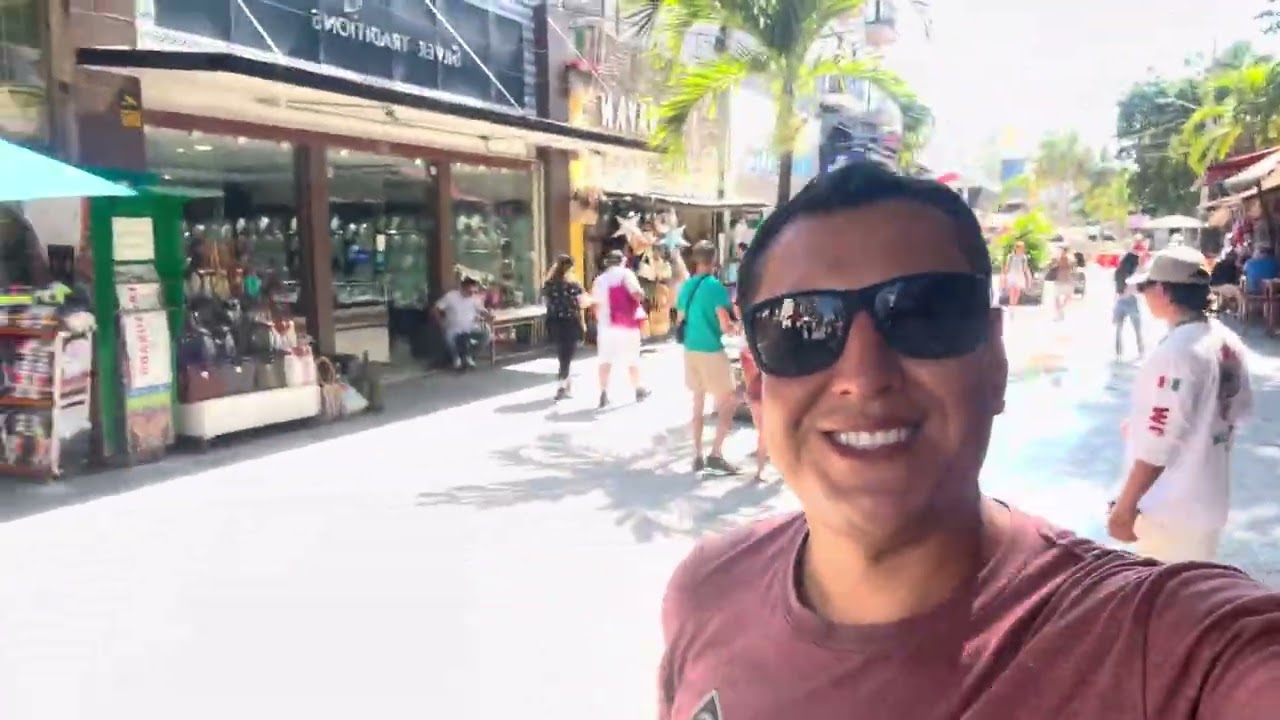 Dominguito por Playa del Carmen, en el Caribe mexicano 🏝️🇲🇽