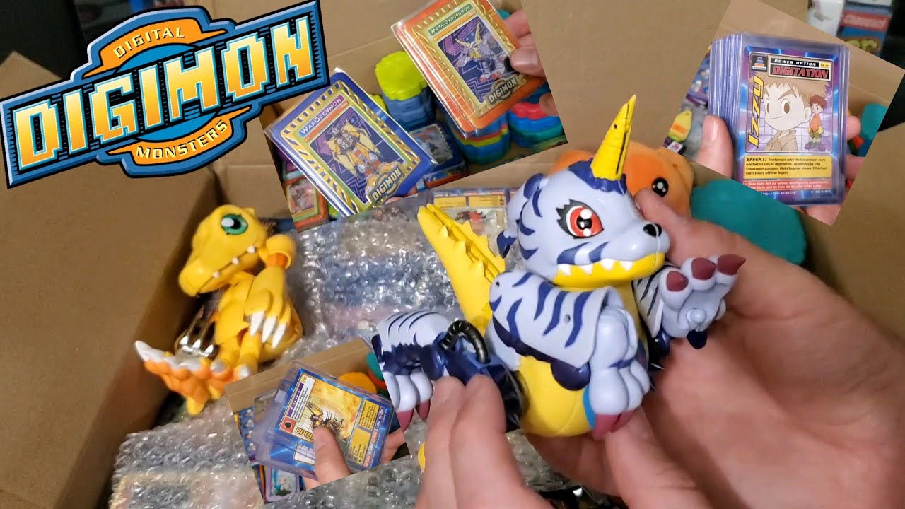 Распаковка коллекции Digimon: карты, фигурки и особенности!