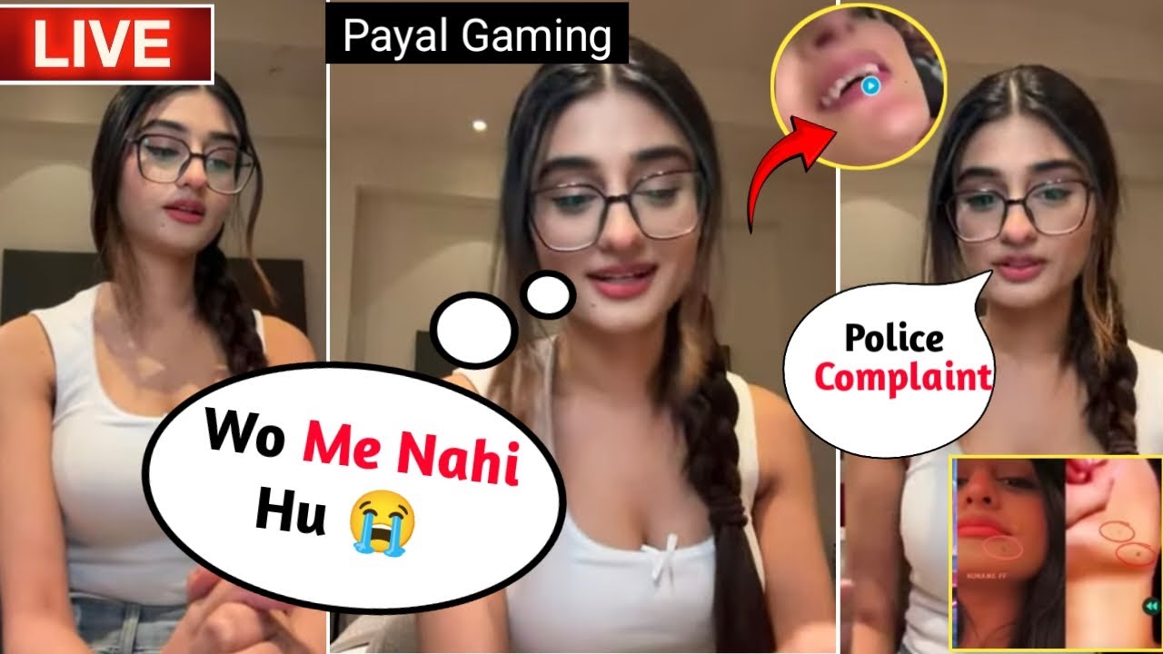 Payal Gaming Video Viral 😳 | Payal Gaming Video leak Drama 😱