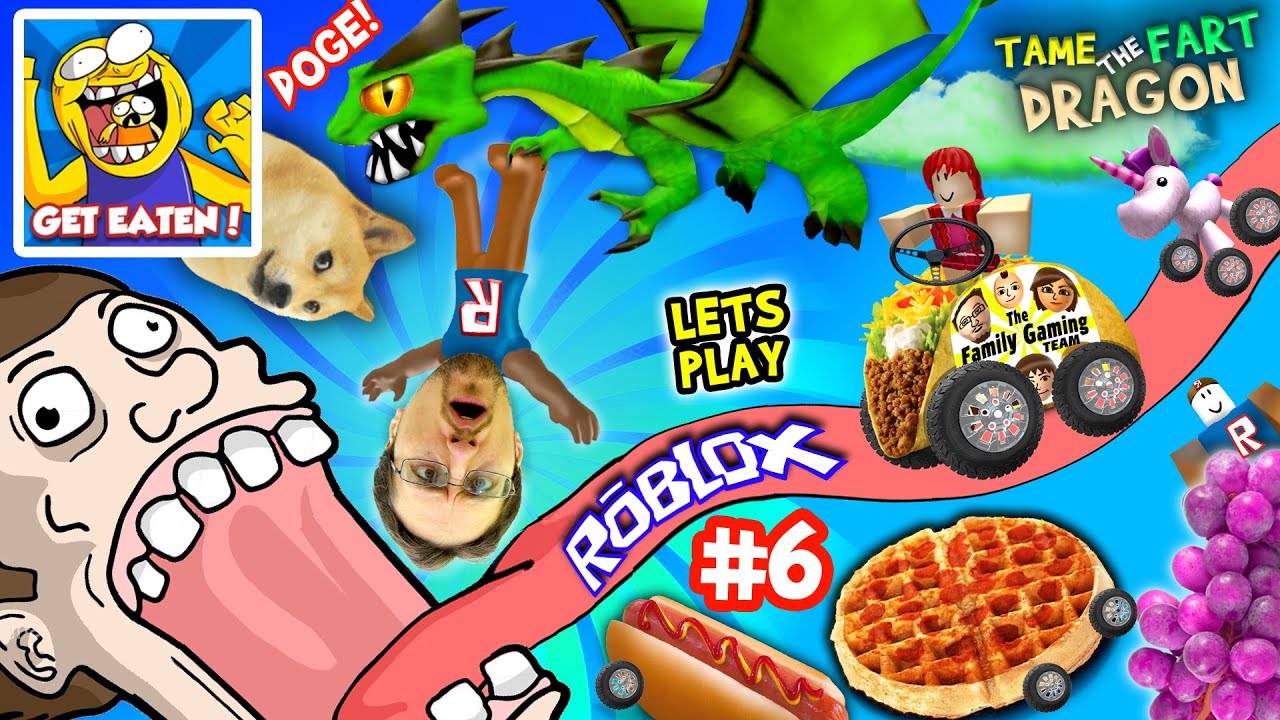 Roblox # 6: съеден ... от дожа? + Пердеть дракона Приручение!