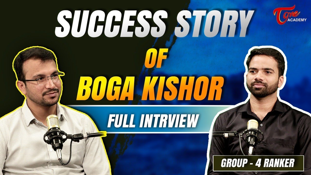 Success Story of Boga Kishor Full Interview | TGPSC GROUP 4 | Inspiring Journey | Tone Academy