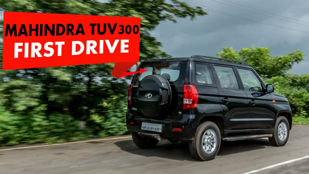 Mahindra TUV 300 : First Drive : PowerDrift